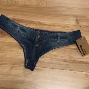 NWT Denim Booty Shorts
